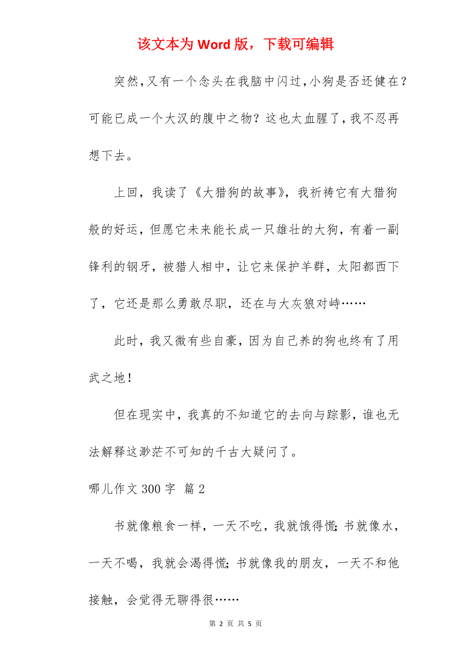 哪儿作文300字.docx_第2页