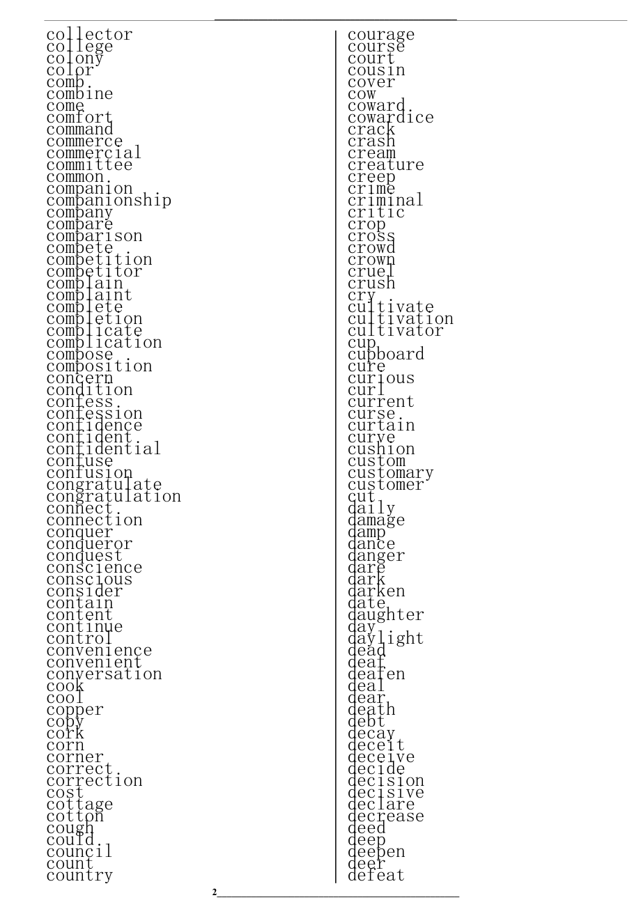 英文最常用词汇表-General-Service-List.doc_第2页