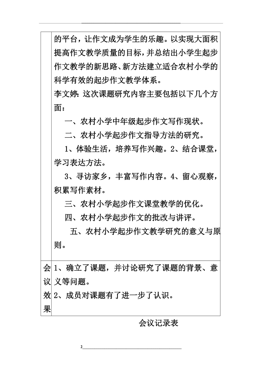 课题研究会议记录表2.doc_第2页