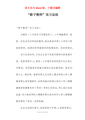 “影子教师”实习总结_1.docx