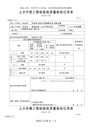 砼检验批质量验收记录表.doc