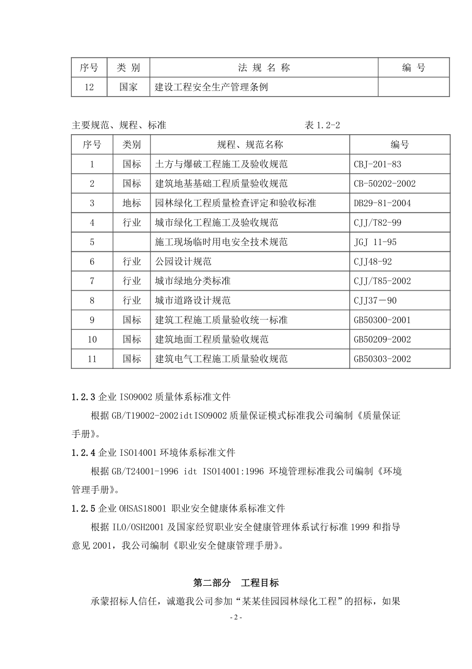 绿化施工小区景观工程施工组织设计施组.doc_第2页