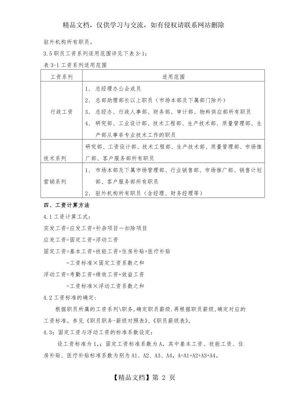 某IT公司薪酬制度.doc_第2页