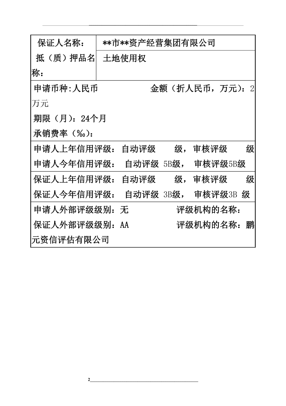 银行授信业务尽职调查报告(版).doc_第2页