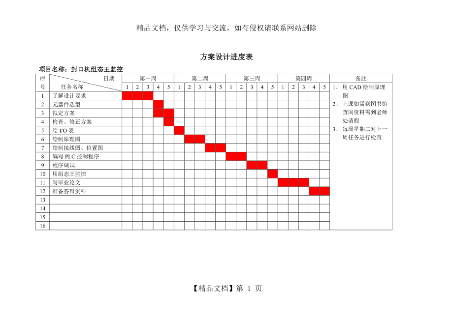 方案设计进度表.doc_第1页