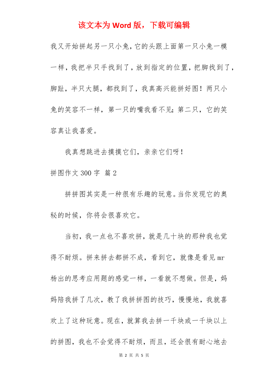 拼图作文300字.docx_第2页