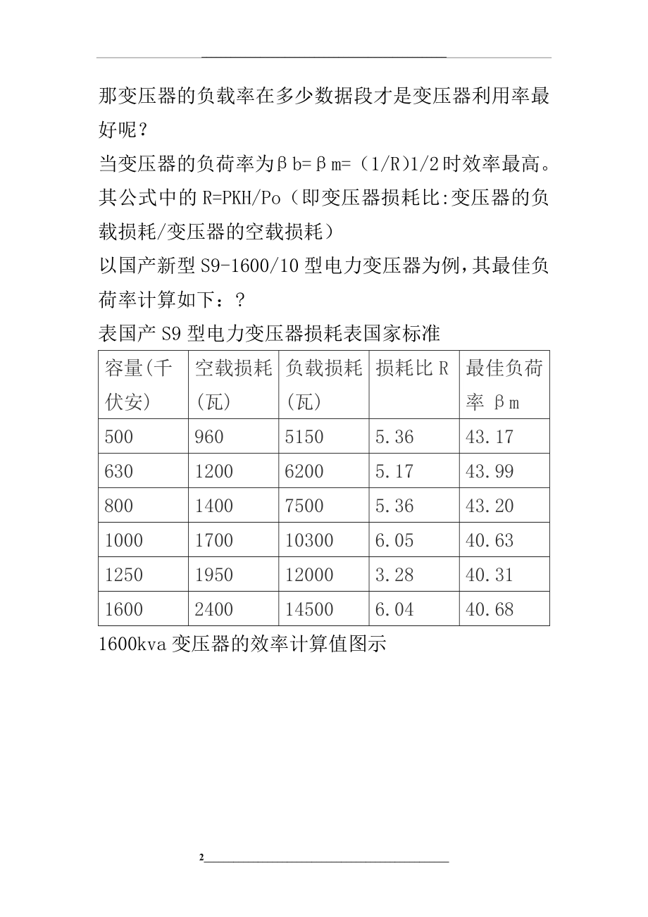 浅谈变压器的负载率.docx_第2页