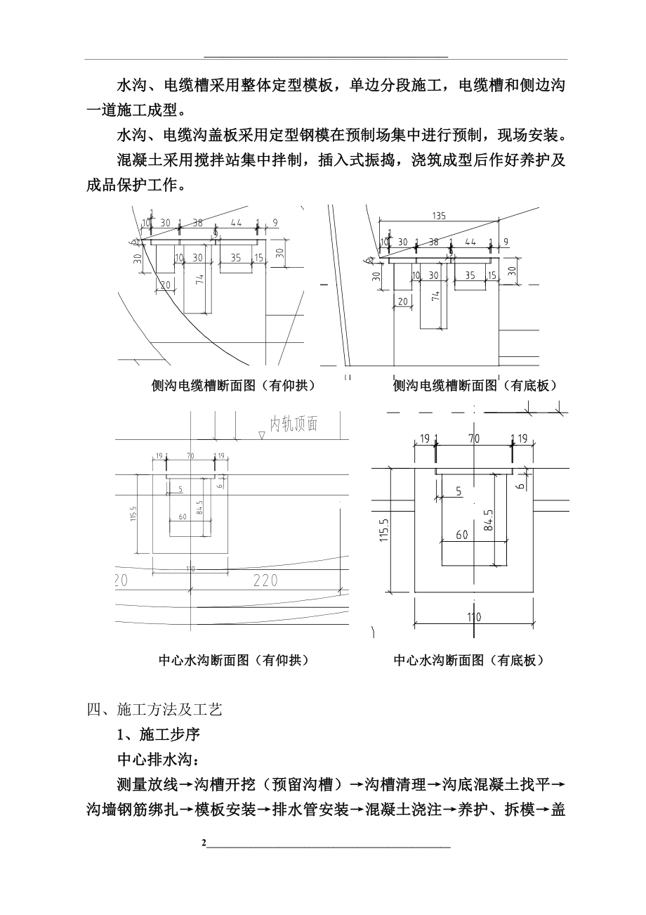 隧道排水沟、电缆槽施工专项方案.doc_第2页