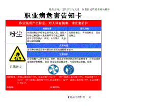 氨、氢氧化钠、二氧化氮等13类职业病危害因素告知卡.docx