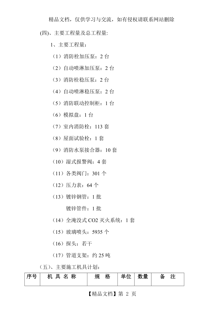 消防改造工程-施工组织设计.doc_第2页