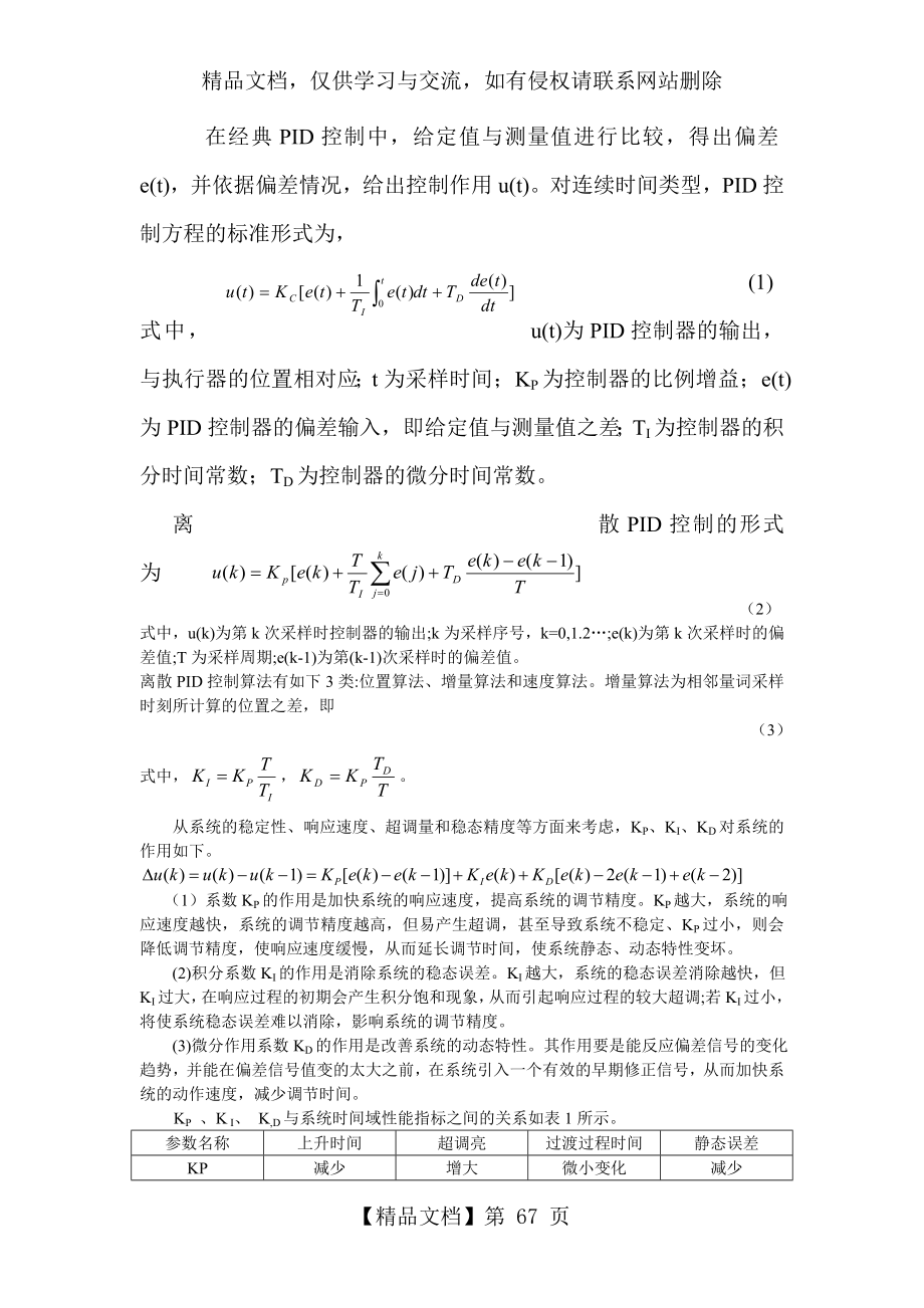 模糊自适应PID控制...doc_第2页