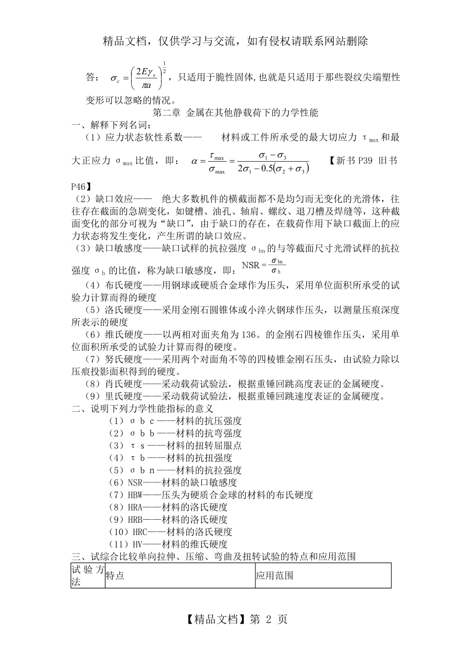 材料力学性能课后习题答案.doc_第2页