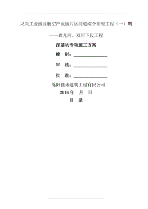 河道深基坑专项施工方案.doc