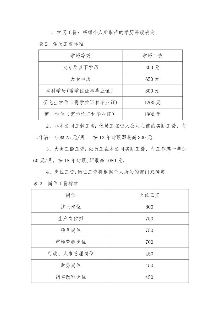 员工工资薪酬(福利)管理办法.docx_第2页