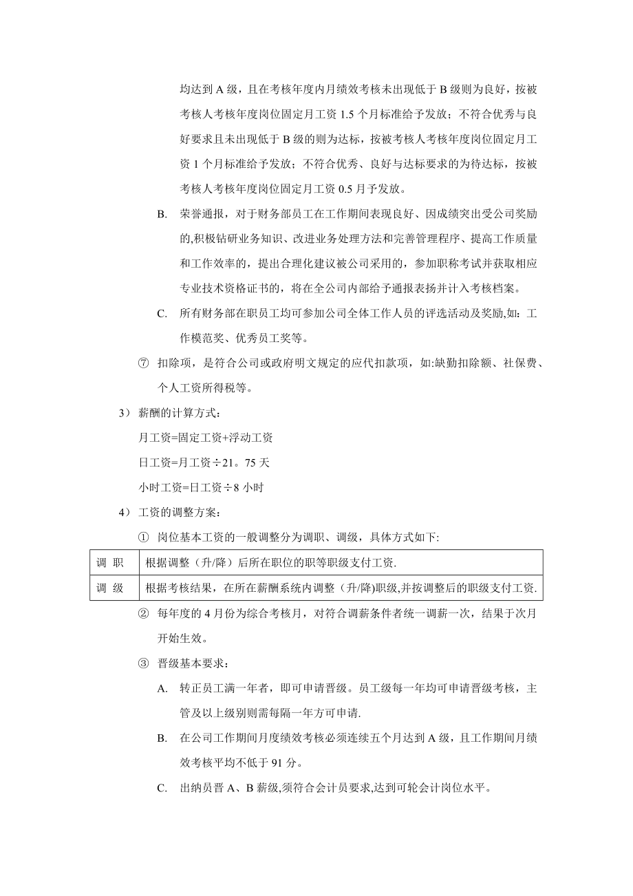 财务部管理体系薪酬部分.docx_第2页