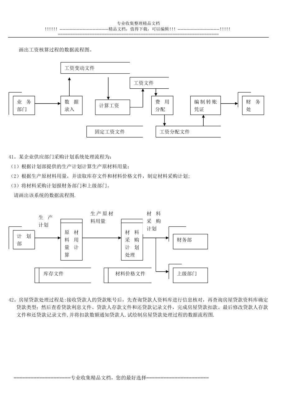 近几年自考管理系统中计算机应用数据流程图汇总汇总.doc_第2页