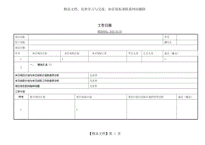 项目工作日报.docx