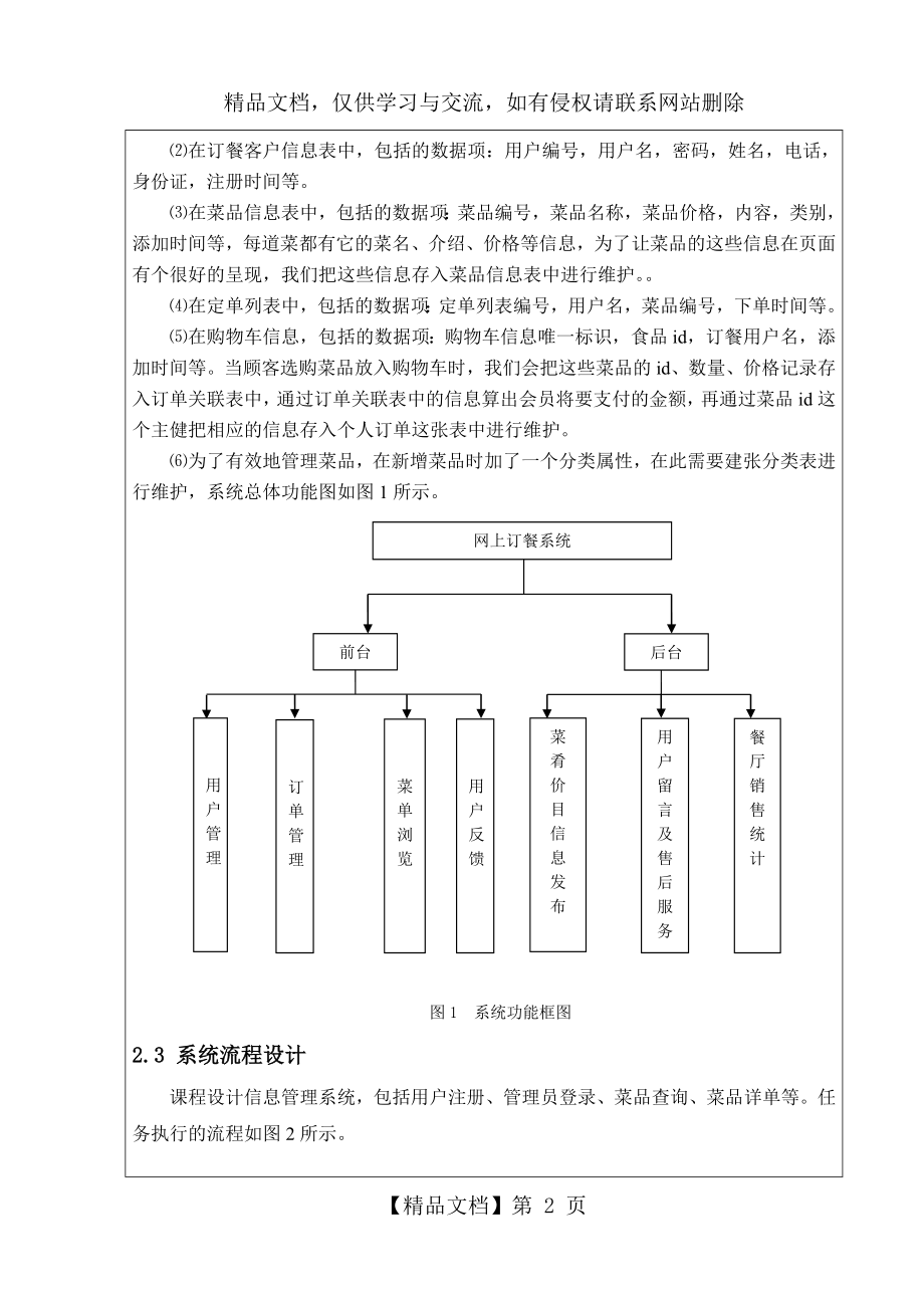 订餐系统javaee课程设计.doc_第2页