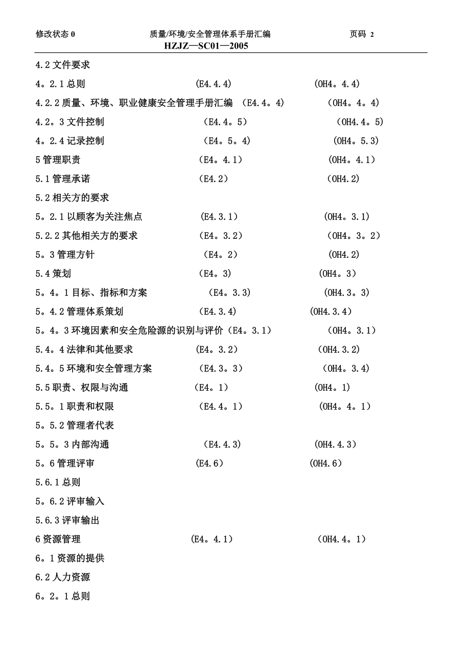 质量、环境、职业健康安全管理手册汇编.doc_第2页