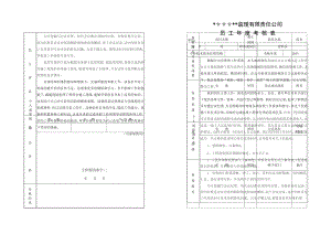 资料员年度考核表.docx