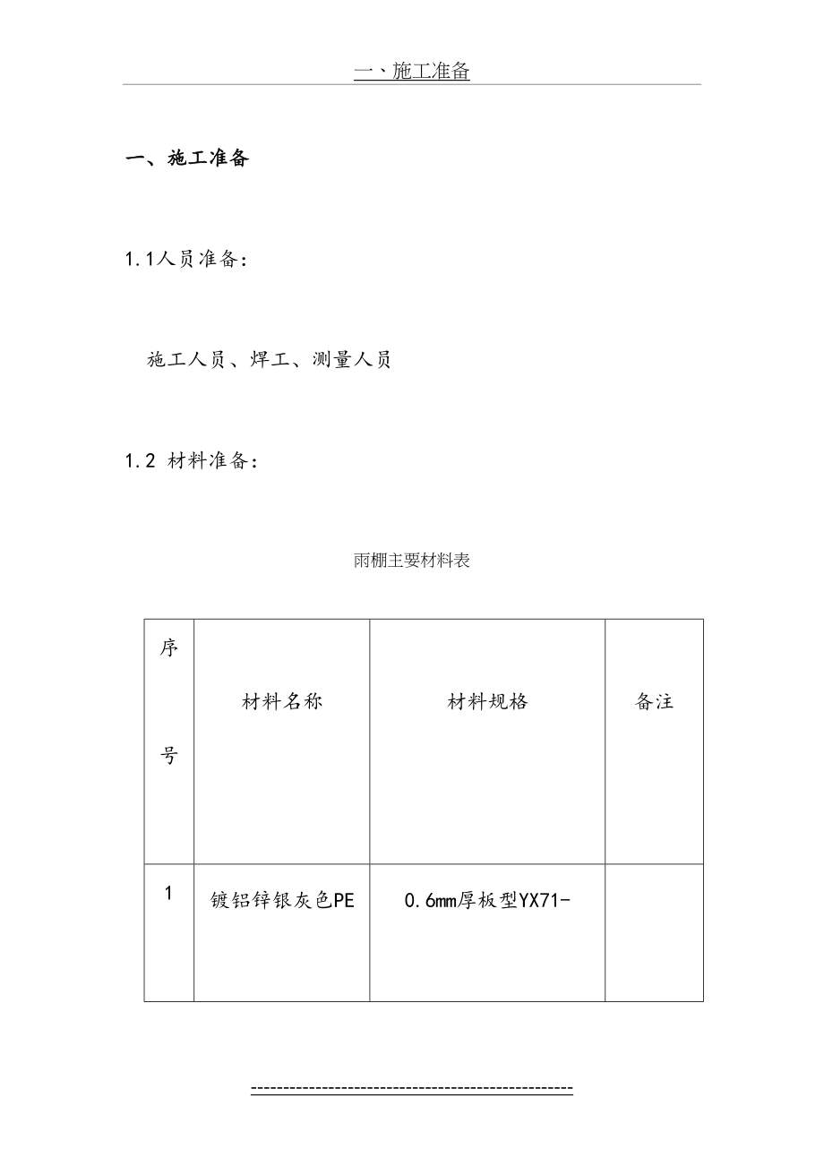 钢结构压型金属板屋面施工技术交底.doc_第2页