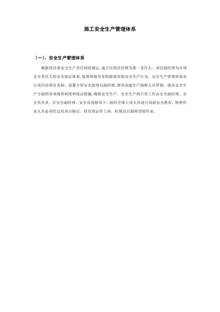 安全生产管理体系及保证措施14673.doc_第1页