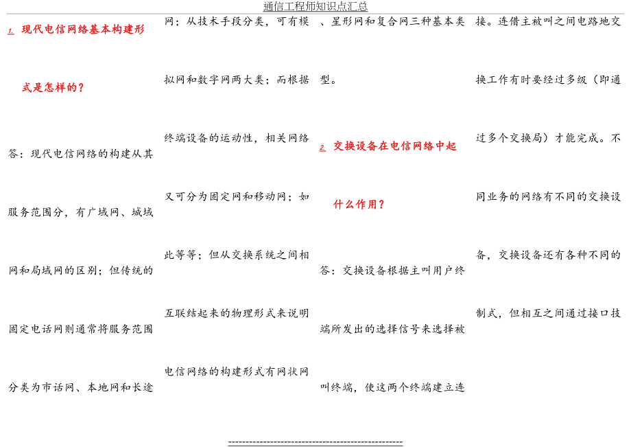 通信工程师知识点汇总.doc_第2页