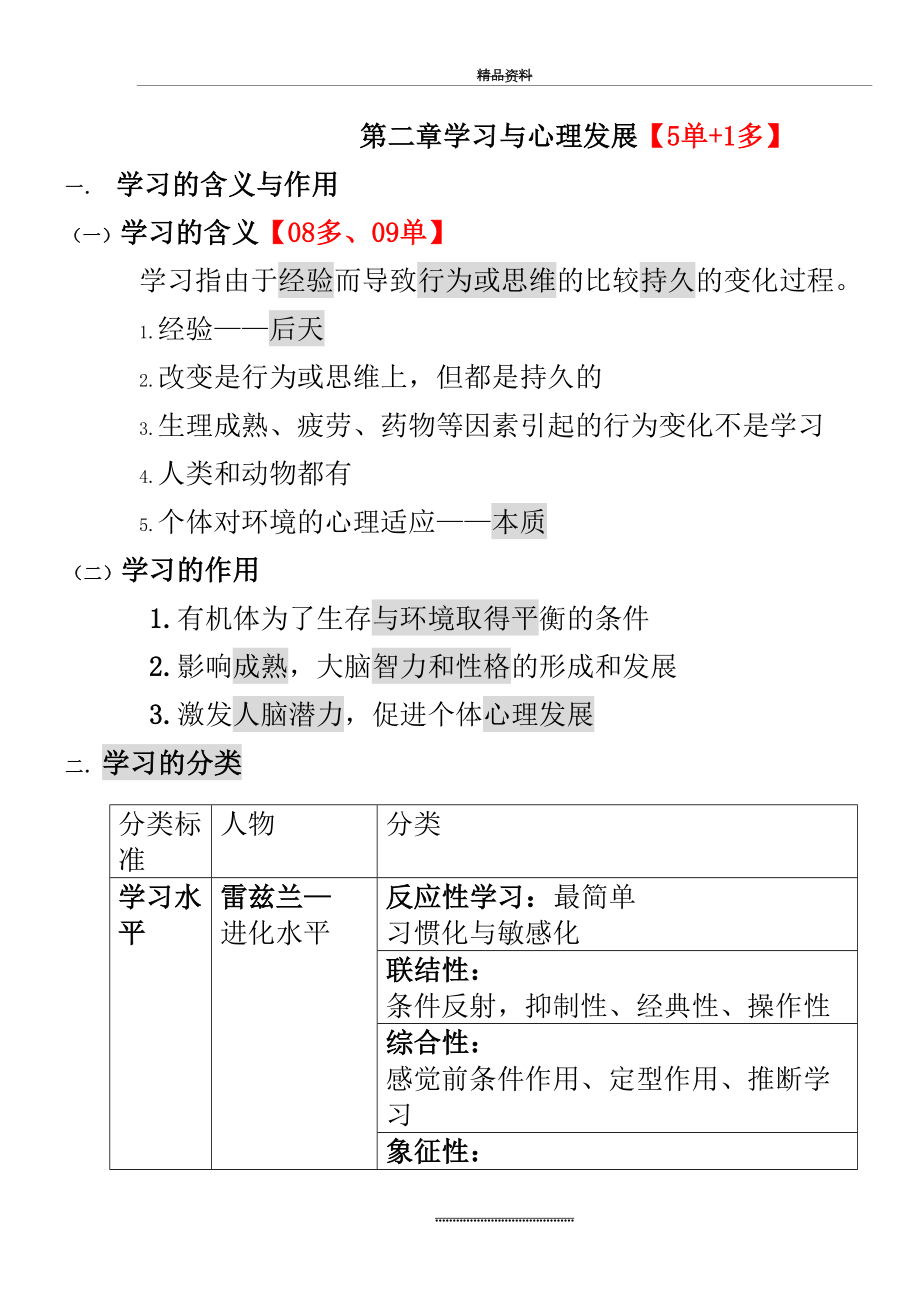 最新2 学习与心理发展.doc_第2页