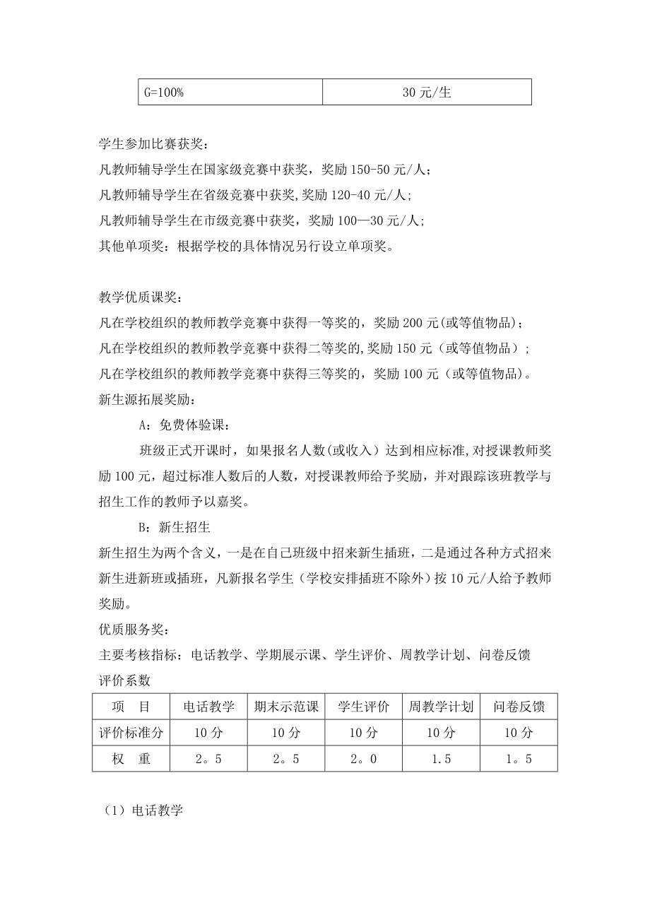 培训学校教师薪酬完整版25101.doc_第2页