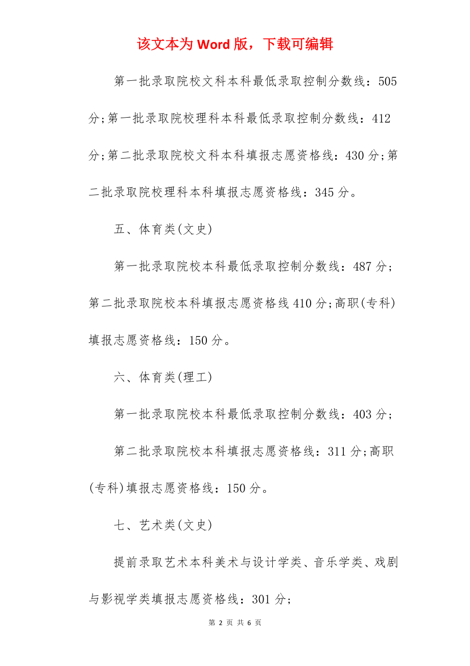 2022宁夏高考分数线已公布.docx_第2页