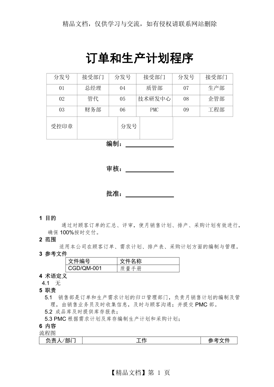 订单和生产计划程序.doc_第1页