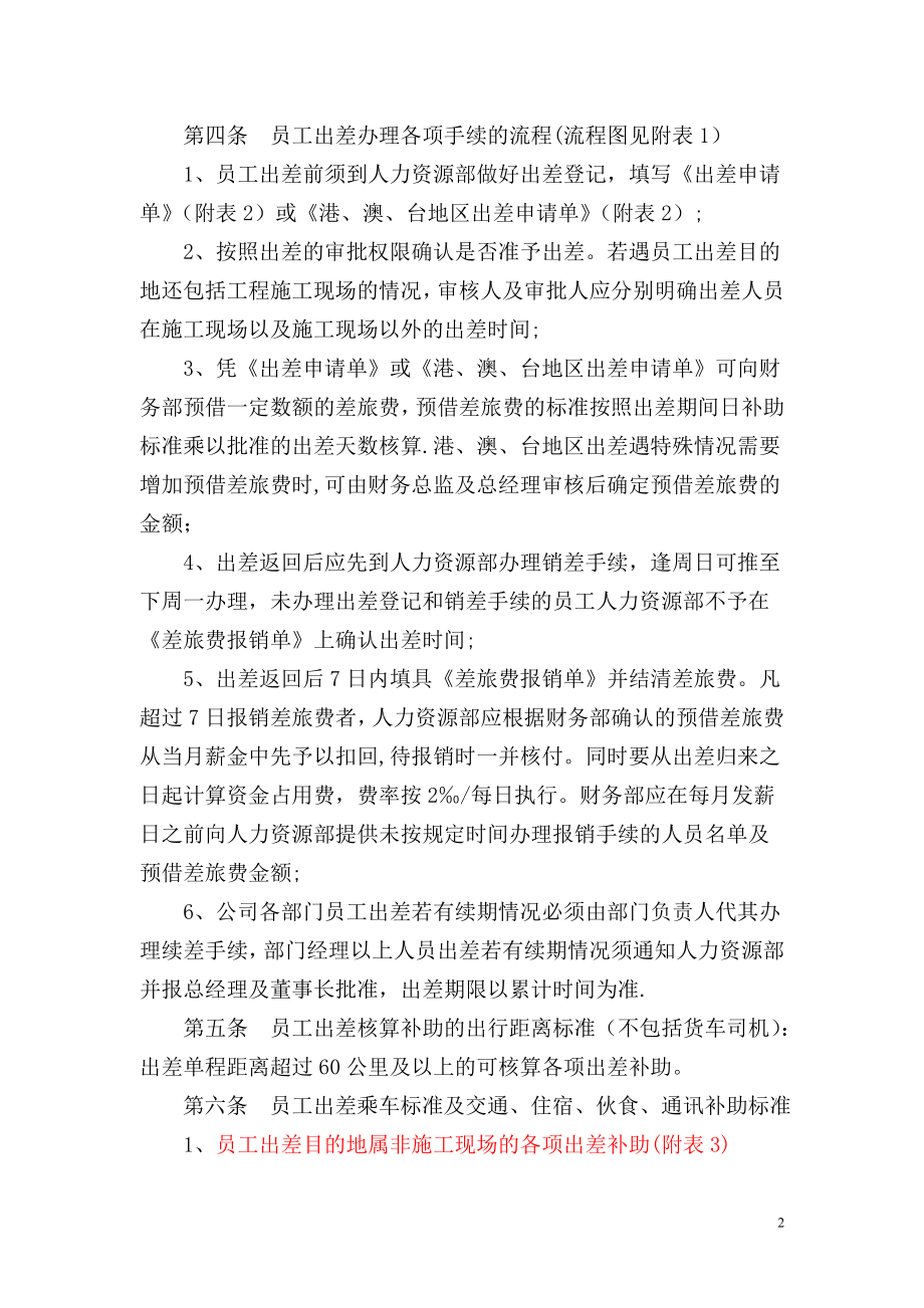 员工出差管理制度(国内).doc_第2页