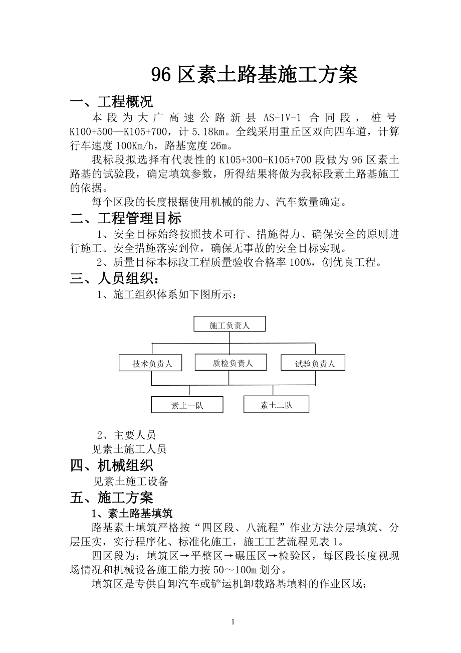 大广高速公路素土路基施工组织设计方案.docx_第1页