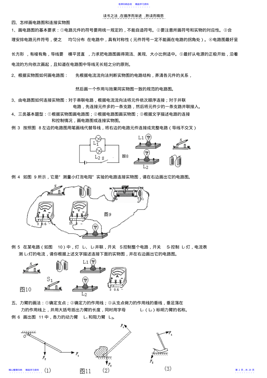 2022年【人教版】物理中考总复习教辅文库最详细初中物理学习资料 .pdf_第2页