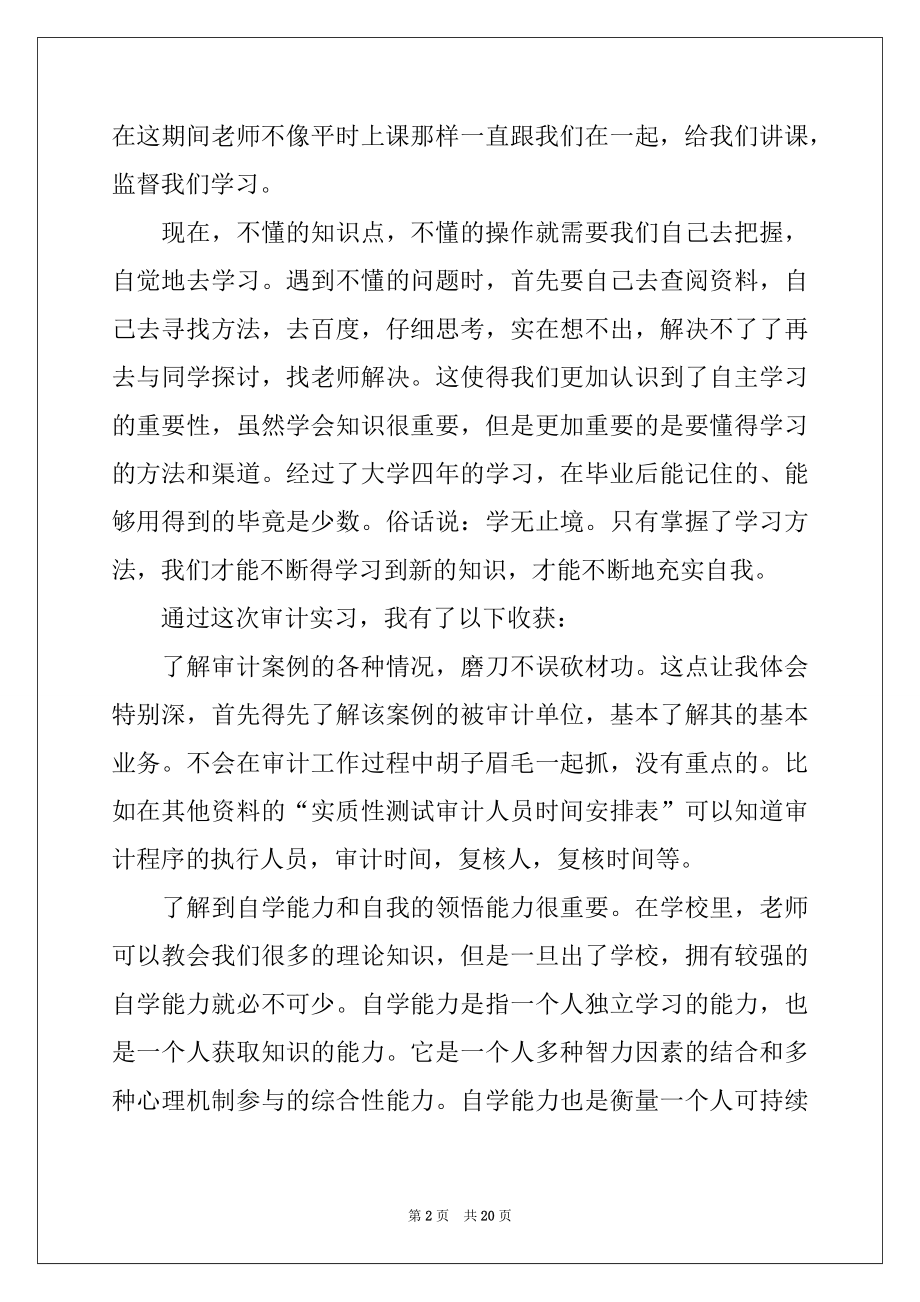 2022年审计局实习报告3篇.docx_第2页