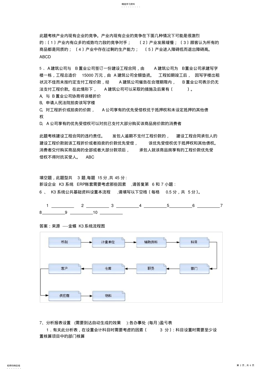 2022年某公司财务经理面试题目 .pdf_第2页