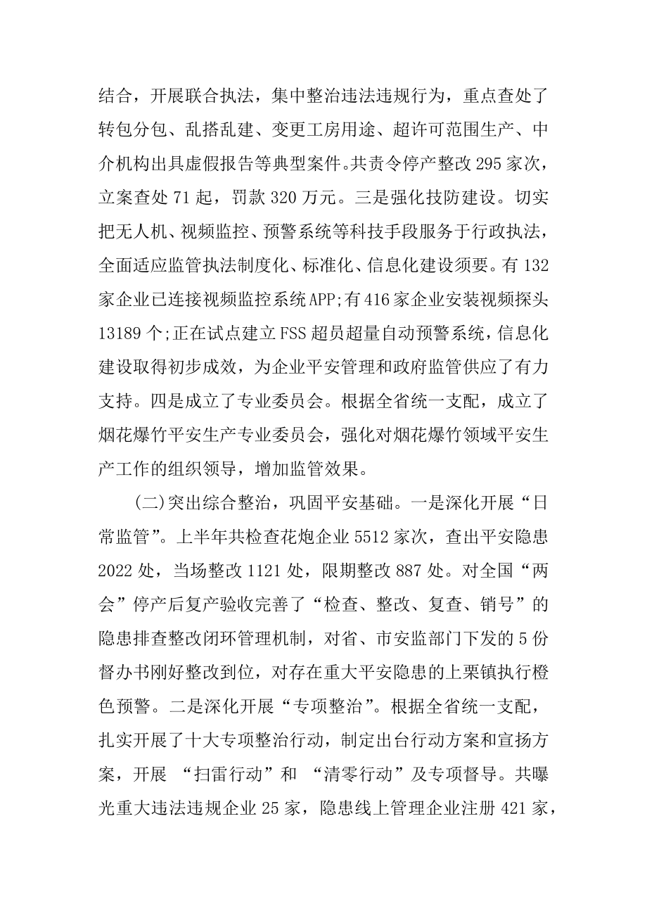 2022年安监局度上半年工作总结和下半年工作计划.docx_第2页