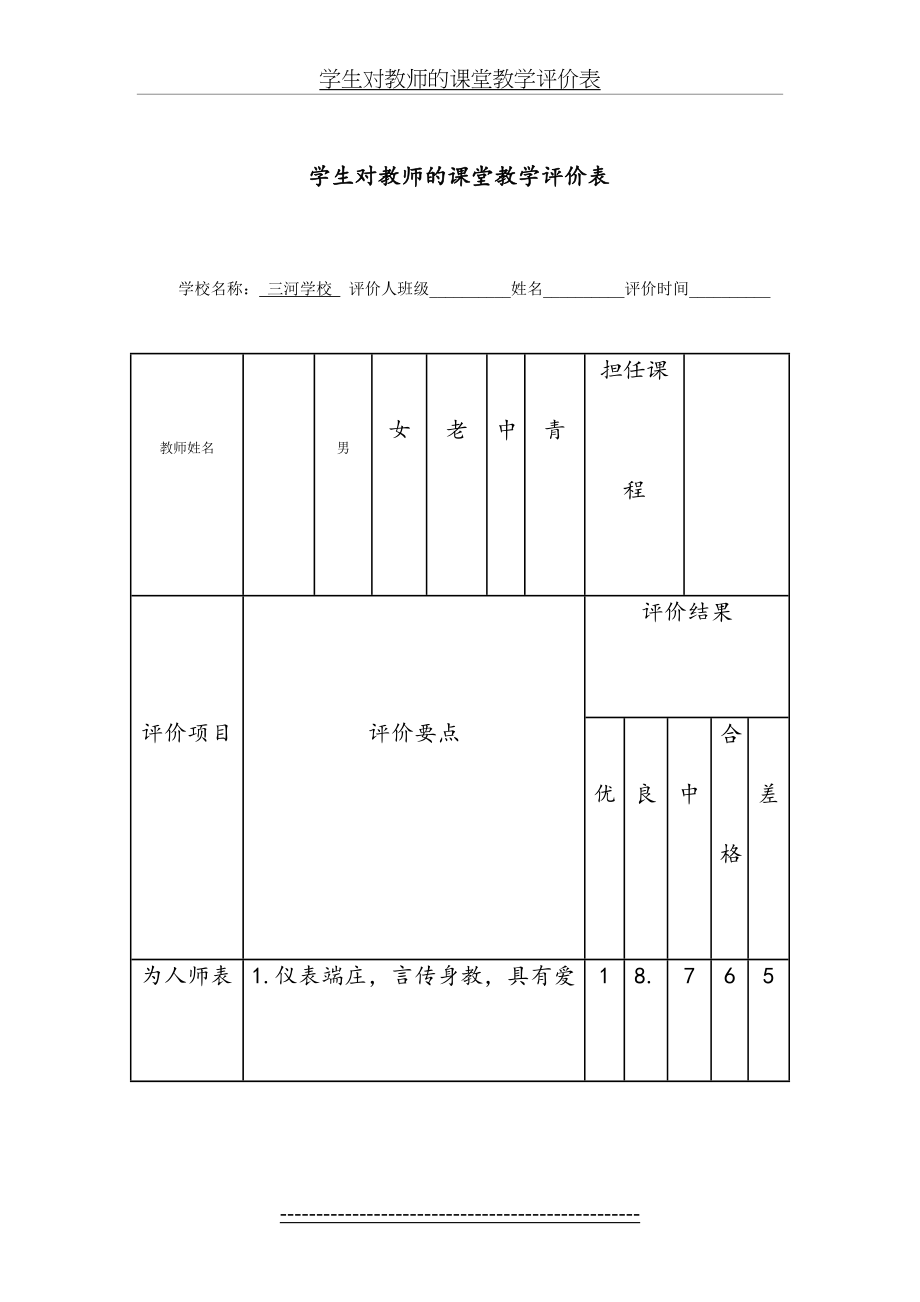 教师授课评价表.doc_第2页