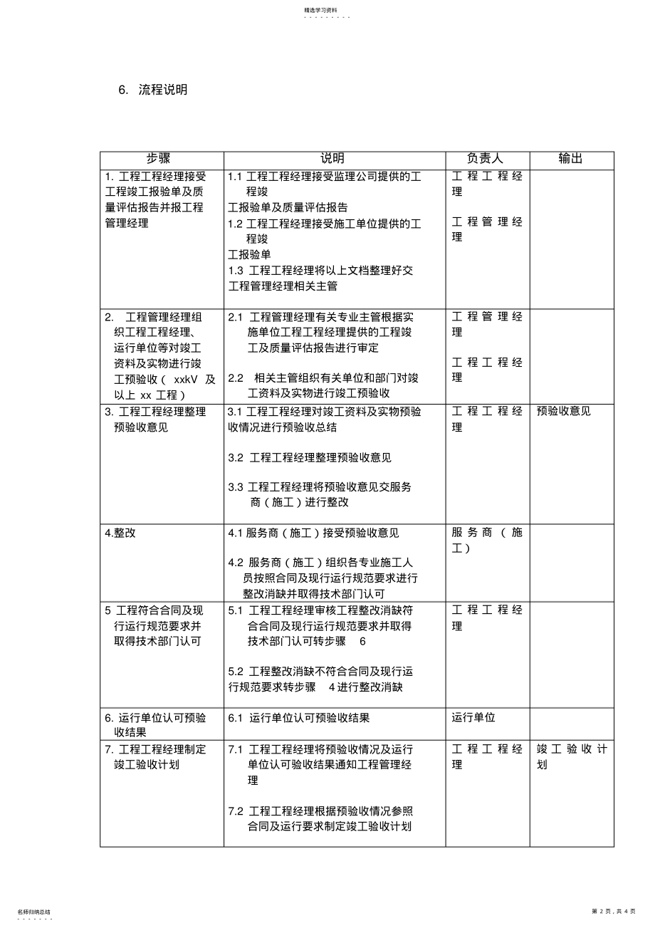 2022年某供电公司项目管理竣工验收流程 .pdf_第2页