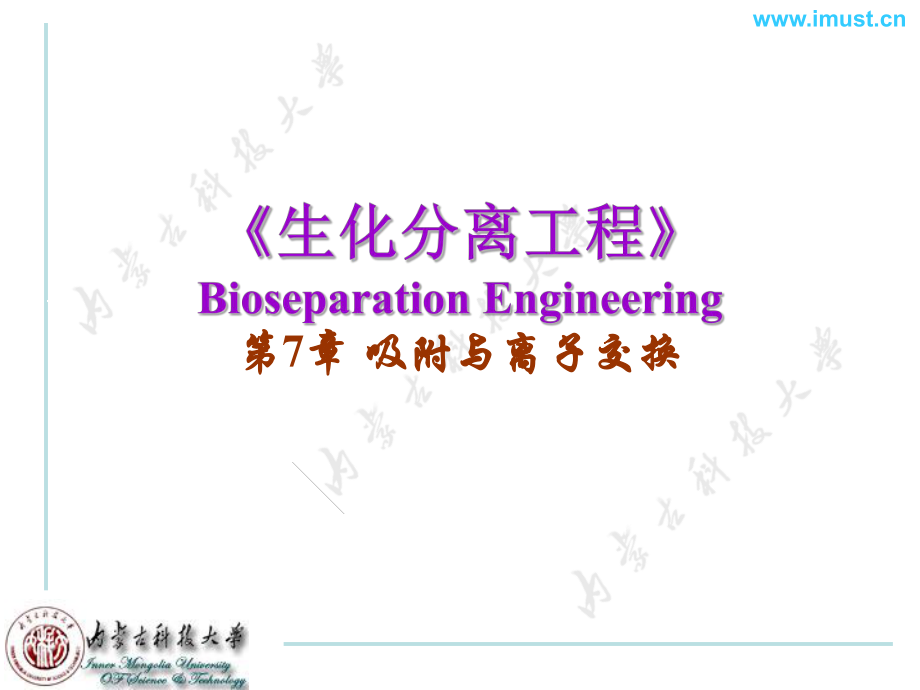 第七章-吸附与离子交换ppt课件.ppt_第1页