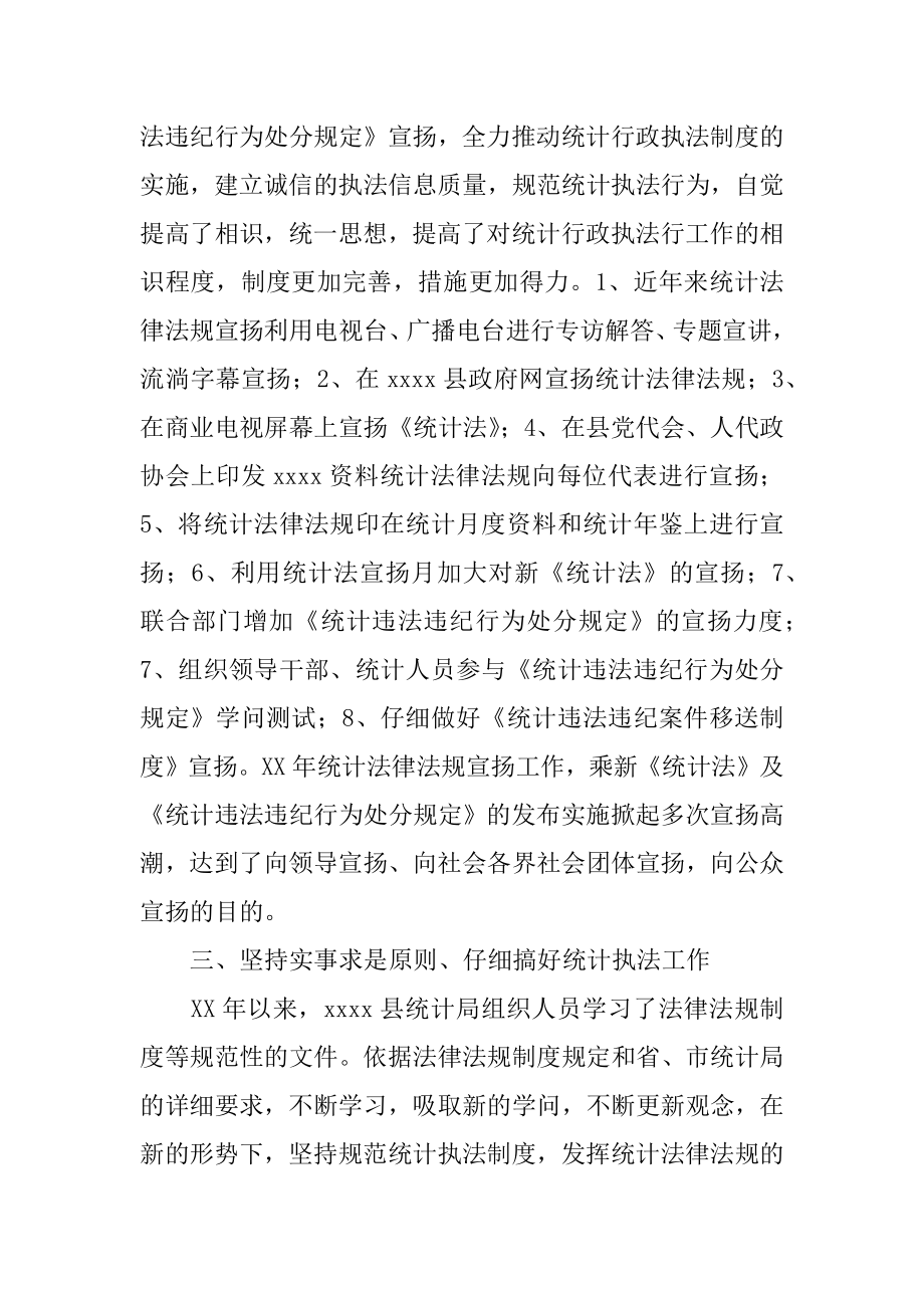 2022年统计局行政执法工作总结.docx_第2页