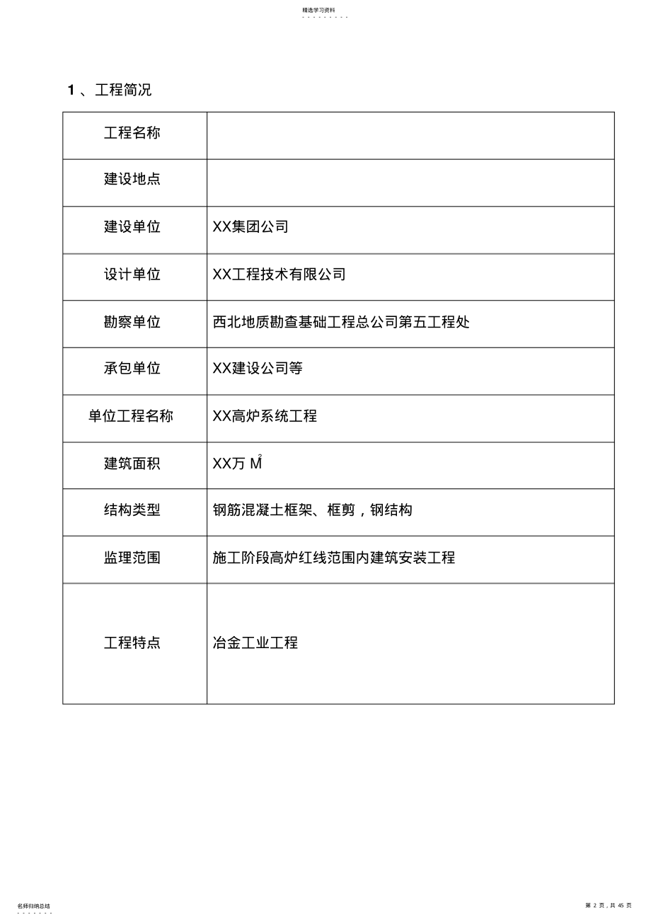 2022年某工程安全监理细则 .pdf_第2页