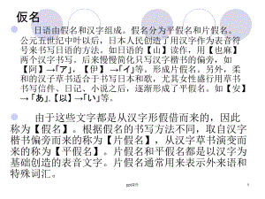 日语入门整理--ppt课件.ppt