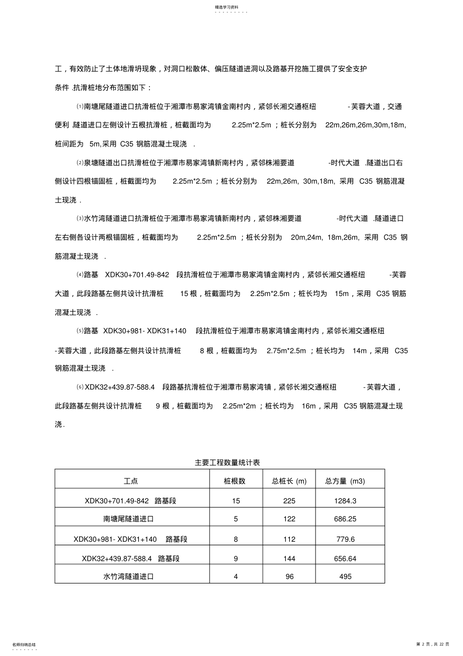 2022年板桩墙、抗滑桩施工安全专项方案设计 .pdf_第2页