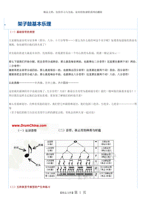 架子鼓基本乐理.doc