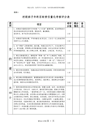 村干部绩效考核表.doc