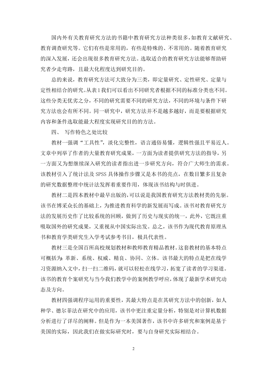 四本教育科学研究方法教材之比较.docx_第2页