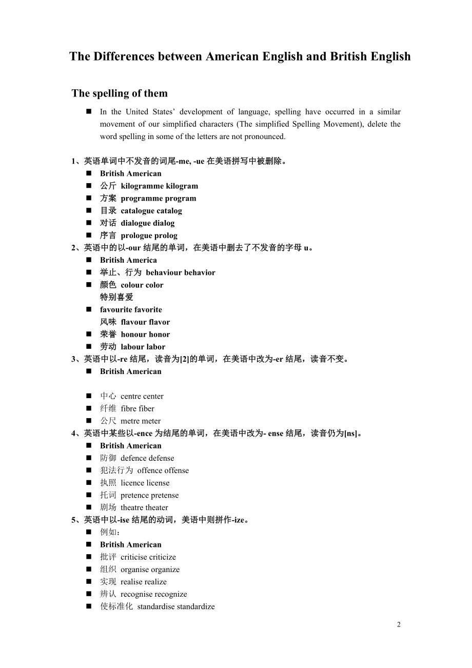 The Differences between American English and British English.doc_第2页