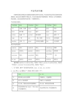 小学英语语法-不定代词专题.docx