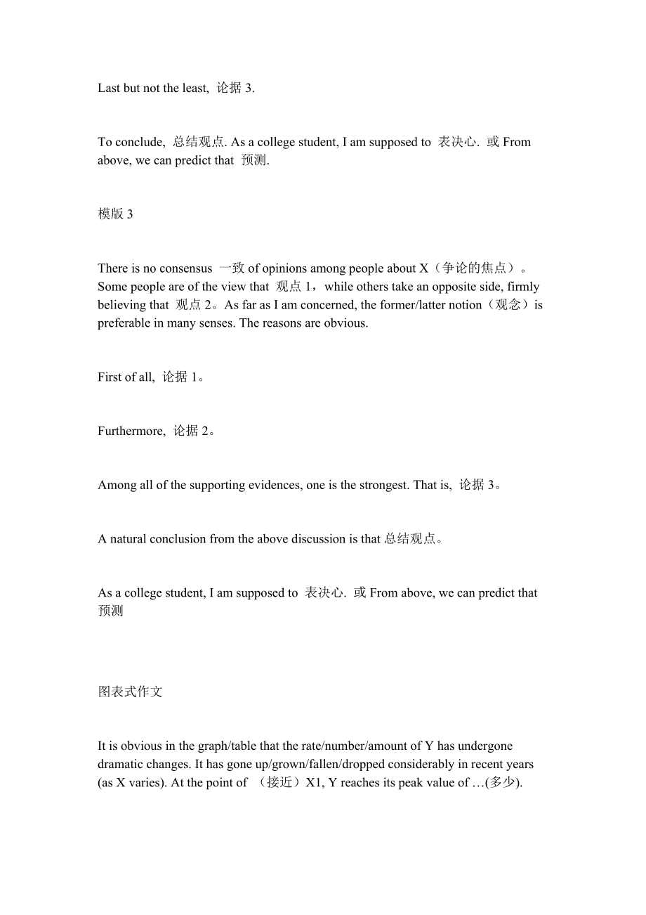 CET4大学英语四级作文万能模版.docx_第2页